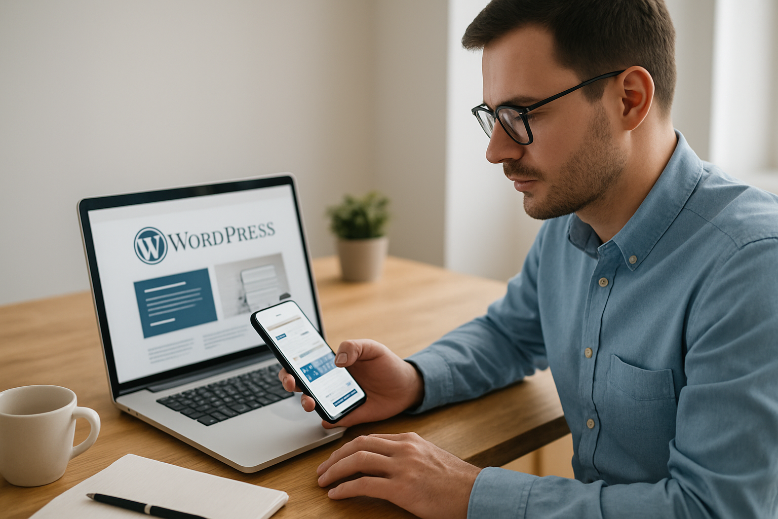Wordpress website MKB